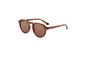 Cancun Tort Polarised Round Sunglasses
