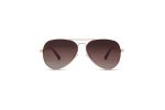 Gold BrownPolarised Aviator - Mr Smith
