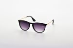 Tailor - Black Round Women's Sunglasses