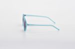 Blue Round Party Sunnies - Leon side