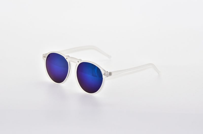 images Clear Round Party Sunglasses - Leon