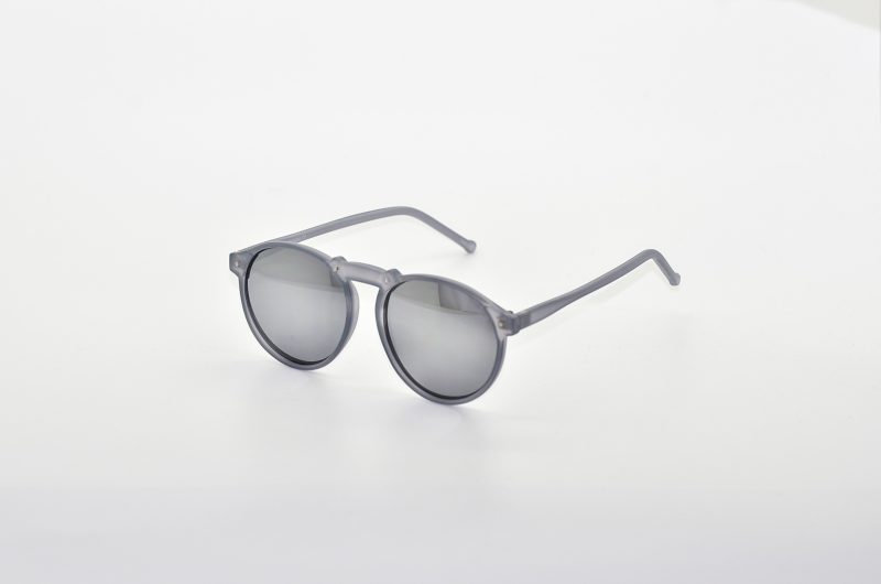 images Grey Round Party Sunglasses - Leon