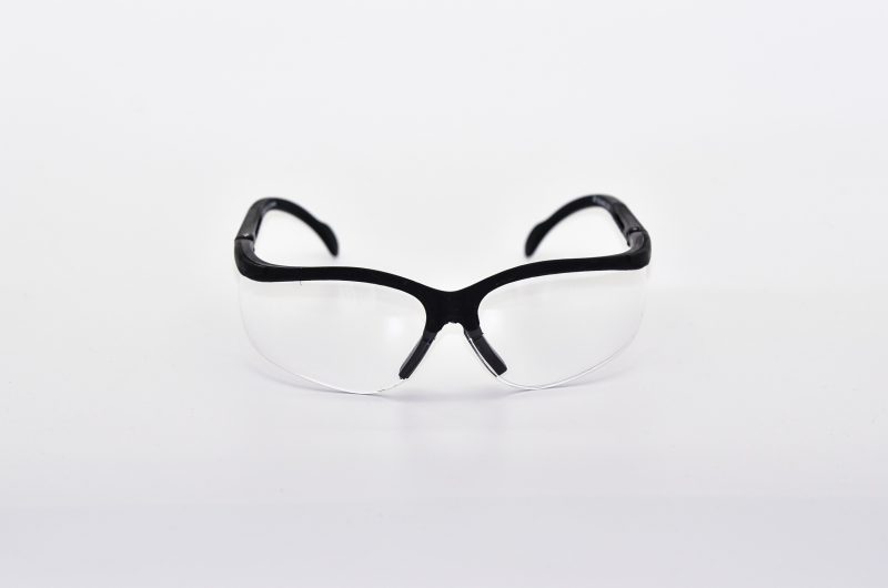 Clear Lens Safety Glasses  front