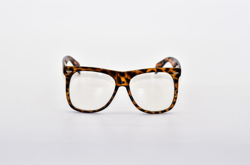 Steve Urkel Party Glasses - Tortoise front