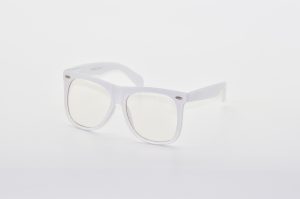 Steve Urkel Party Glasses - White