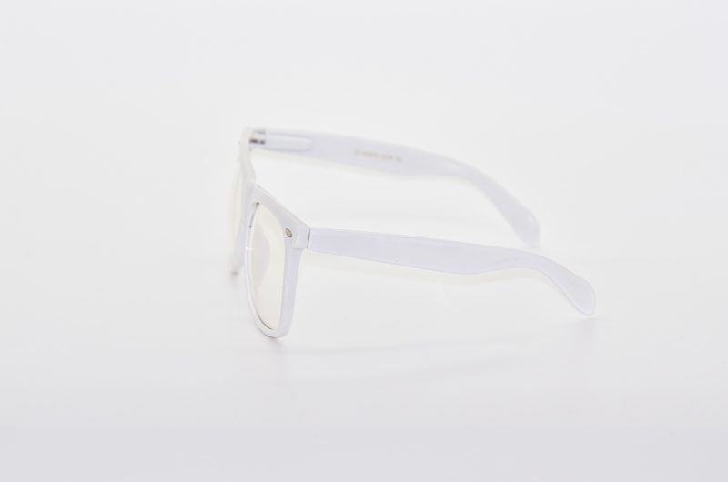 Steve Urkel Party Glasses - White Side