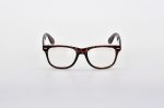 Classic Clear Lens Glasses - Tortoise front