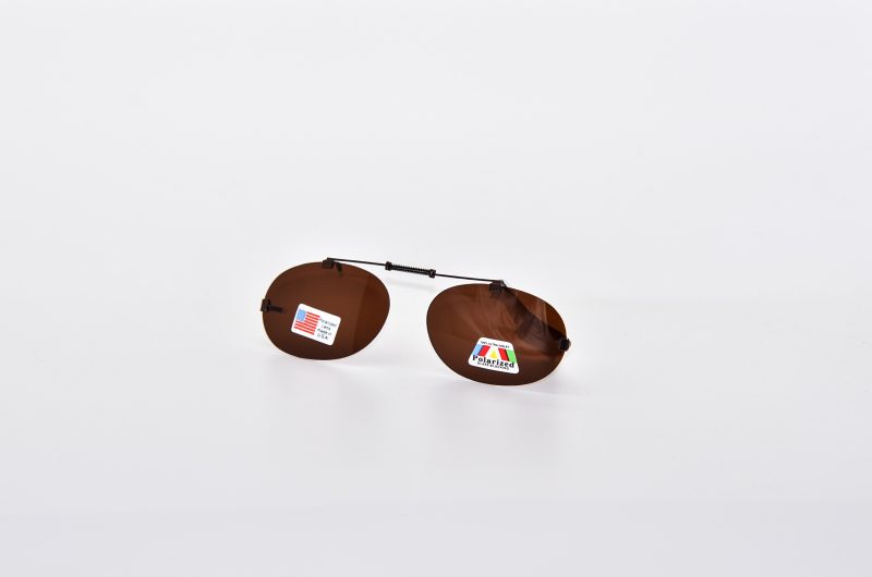 John - Polarized Clip-On Spring - Brown  - 1