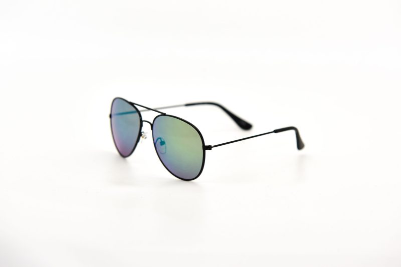 images Louis Aviator RV - Black Green RV Sunglasses
