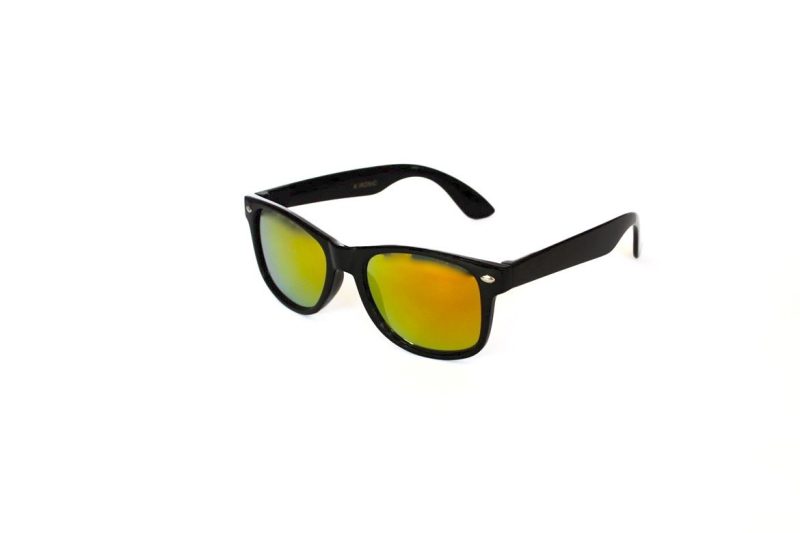 Mikey - Black Orange RV Kids Sunglasses