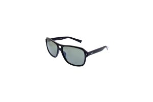 West -  bold Black Aviator sunglasses