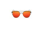 Gigi - Red RV Cat eye Sunglasses Front