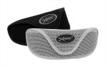 Soft Case with clear window - Black & Silver