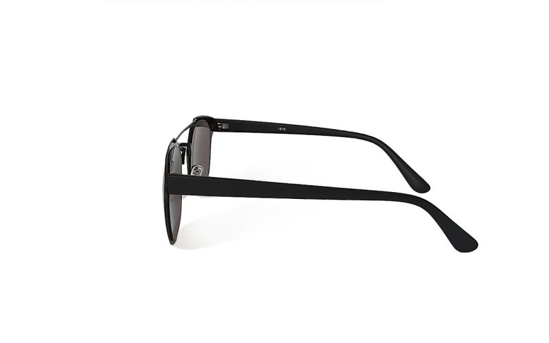 Retro Cross Bar Sunglasses  - Black Orange RV side side