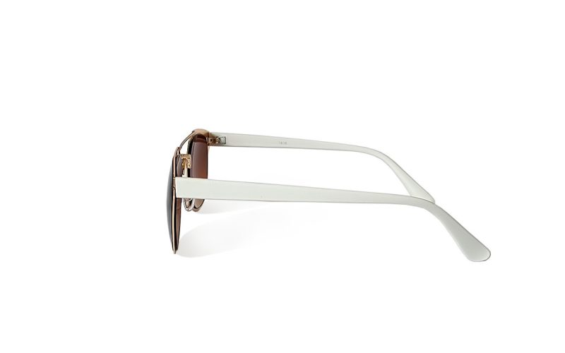 Retro Cross Bar - Gold Dawn Sunglasses Side