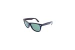 Classic Black Sunglasses with Glass Lens
