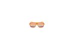 Mardi Gras - Rainbow Glow in dark Party Sunnies