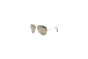 Supersize Aviator Sunglasses - Gold RV