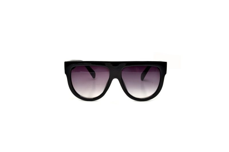 Jiggy Black Kids Flat Top Sunglasses Front