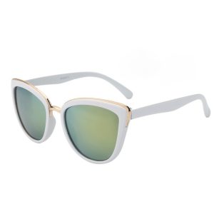 Bell Kids- White Green RV Kids cat-eye Sunglasses