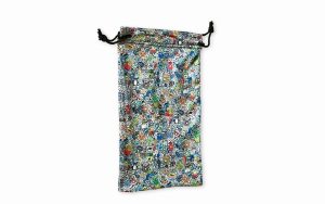 Arty glasses Pouch - Blue