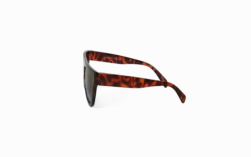 Jiggy - Tort Navy Kids Flat Top Sunglasses