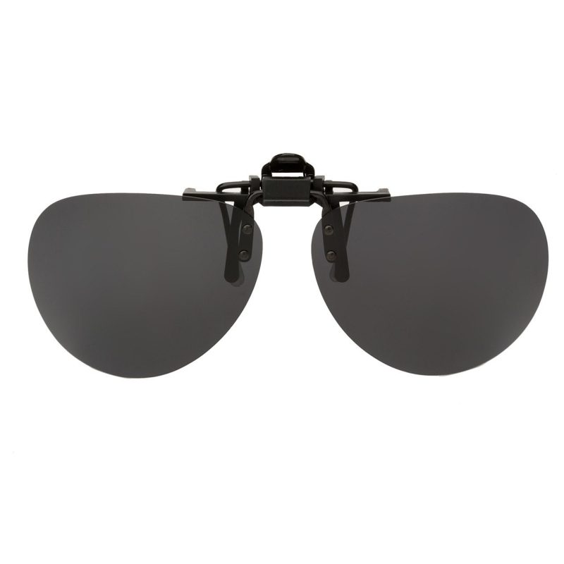 images Psy – Polarised Clip on Sunglasses Aviator - Chrome