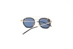 Sean - Gold brown Clip on Sunglass