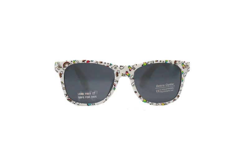 Twilight Unicorn Kids Sunglasses - White