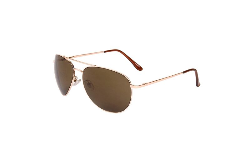 Mrs Smith - Gold Aviator Sunglasses Small
