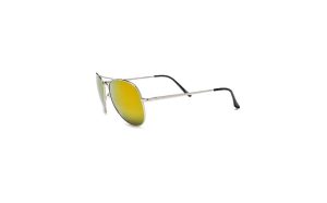 Fire Silver Mirror Aviator Polarised