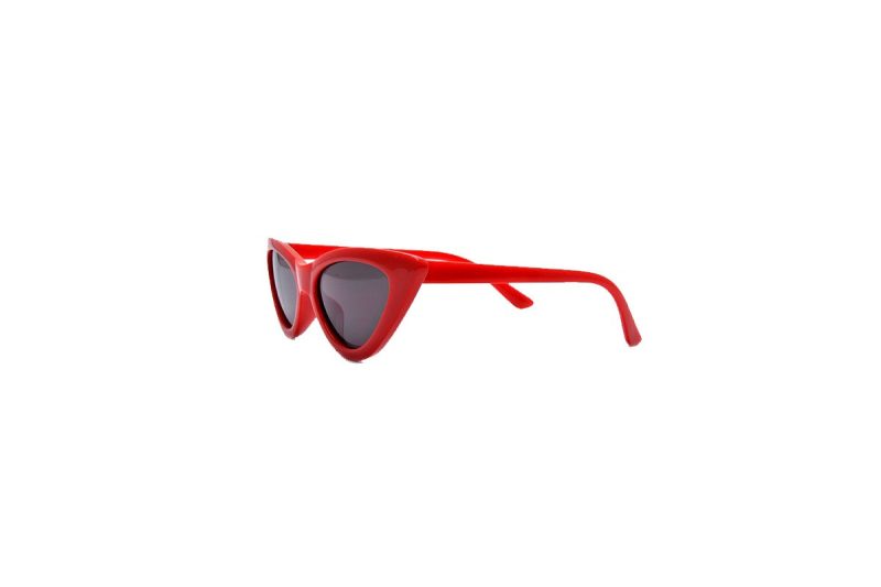 Kit Kids Cat Eye Sunglasses - Red