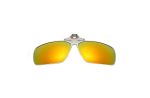 Donny - Large Polarised Clip-on – Orange RV