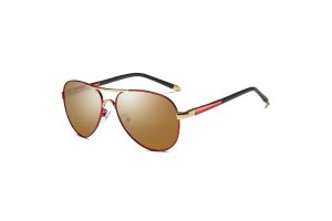 Cogan - Premium Red Polarised Aviators