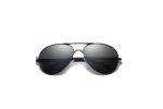 Cogan - Premium Black Polarised Aviators