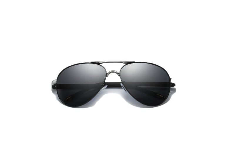 Cogan - Premium Black Polarised Aviators