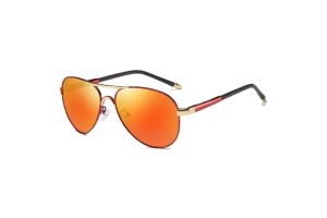 Cogan - Premium Red RV Polarised Aviators