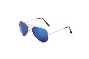 Aviator RV - Blue Silver Sunglasses