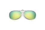 Caesar -Polarised  Clip on for Aviators – Green