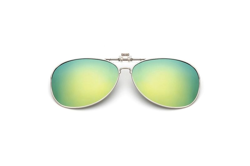 images Caesar -Polarised Clip on for Aviators – Green