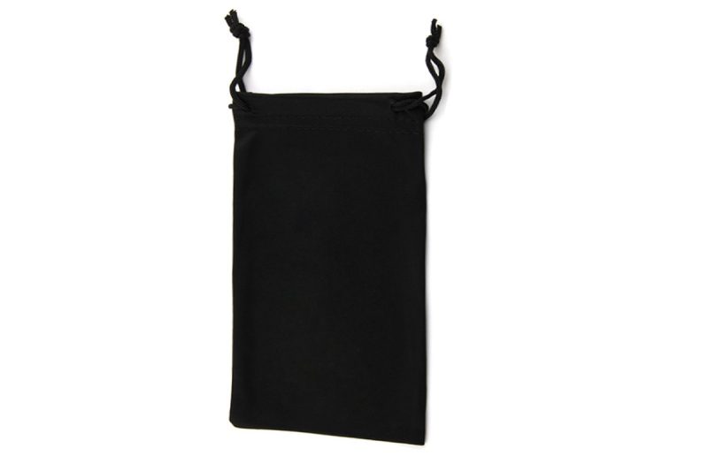 Black Microfibre Sunglasses Cloth Pouch