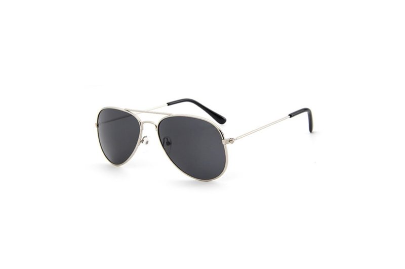 Kids Pilot Aviator Silver