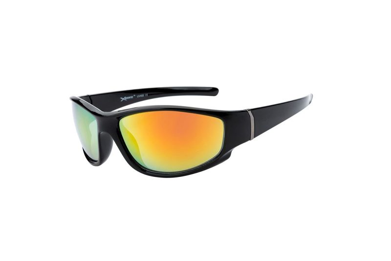 images Harley Mens Black Orange RV Sports Sunglasses