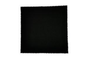 Black Microfibre Glasses Lens Cleaning Cloth