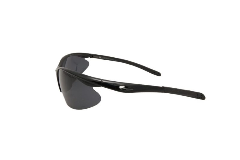 Cadel black polarised cycling sunglasses