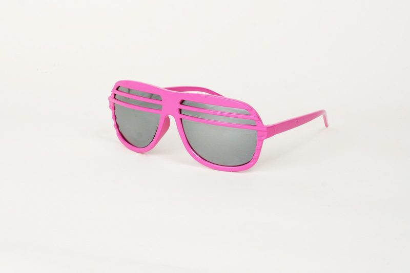 images Kanye - Shutter Shades - Pink Mirror Party Sunglasses