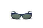Polarised regular fitover sunglasses - Blue
