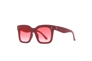 Red Square Oversized Sunglasses