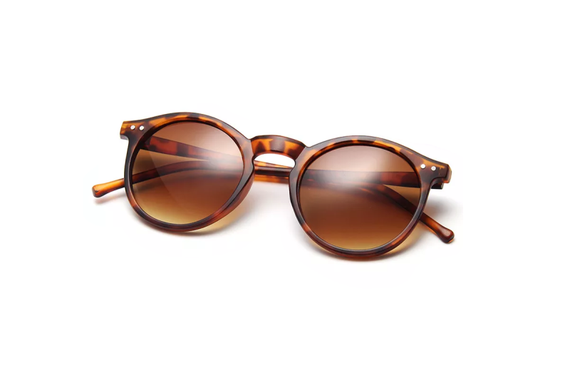Lennox - Tort Round Sunglasses