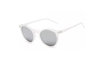 Lennox - Clear Mirror Round Sunglasses